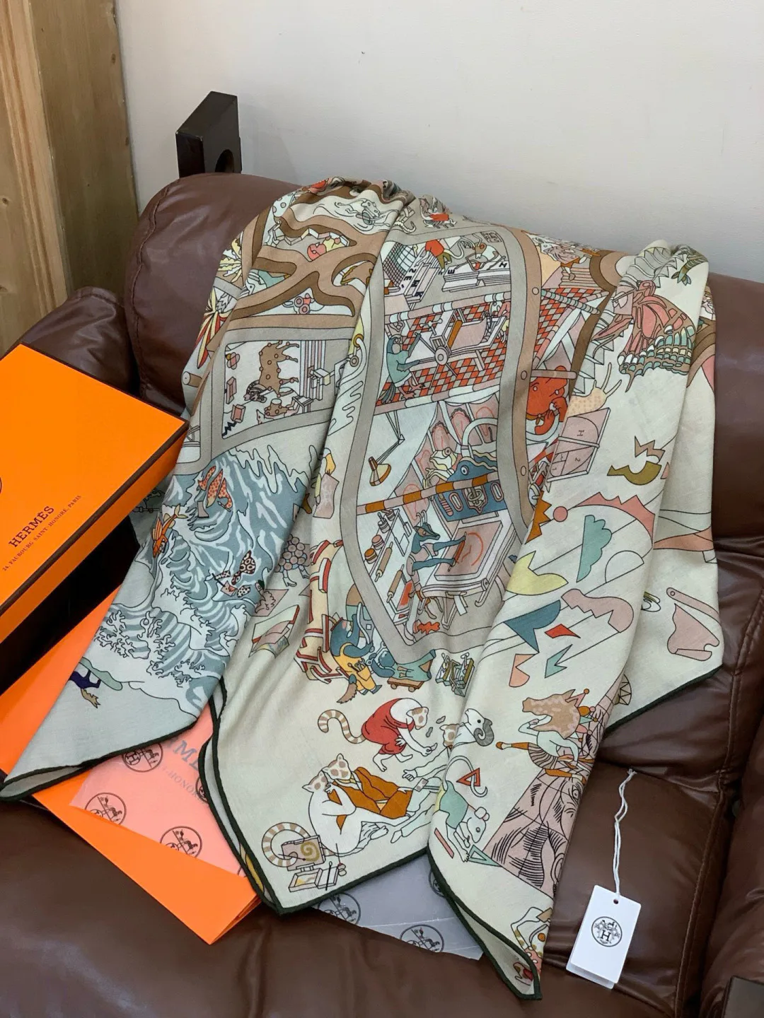 Шарфы Hermes 895216