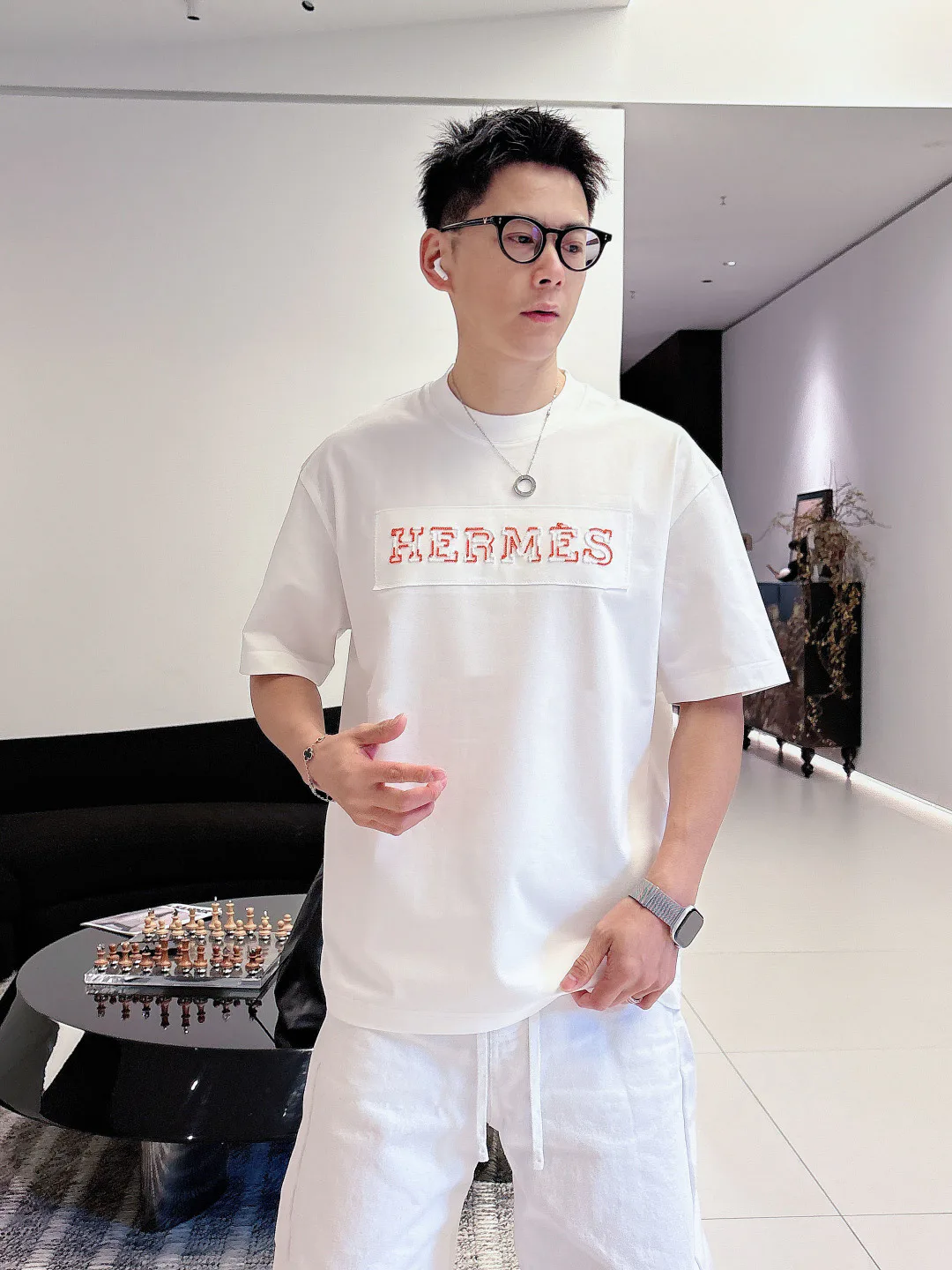 Футболки Мужские Hermes 9526510