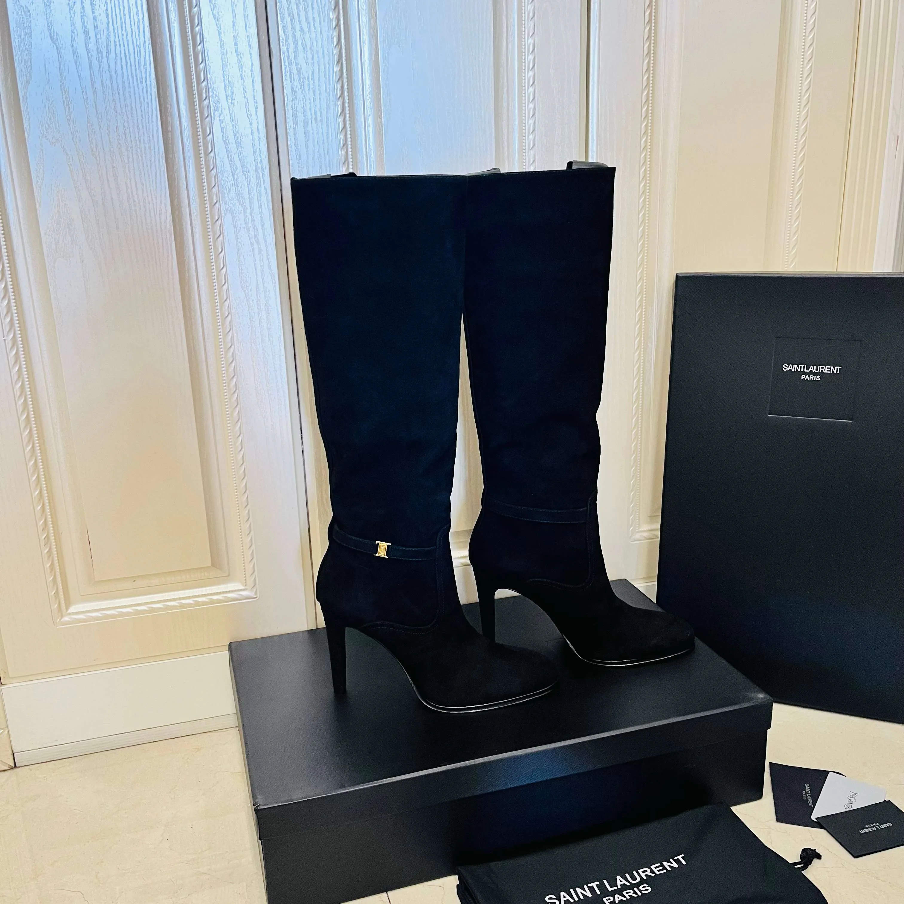Сапоги Женские Saint Laurent 18997203