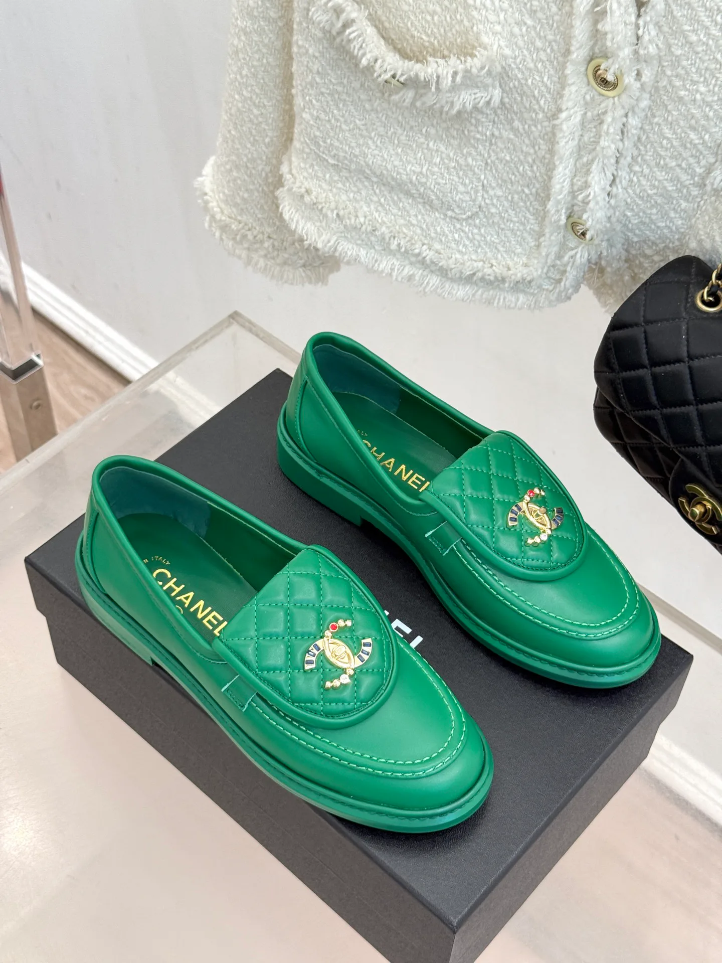 Лоферы И Мокасины Женские Chanel 17336061