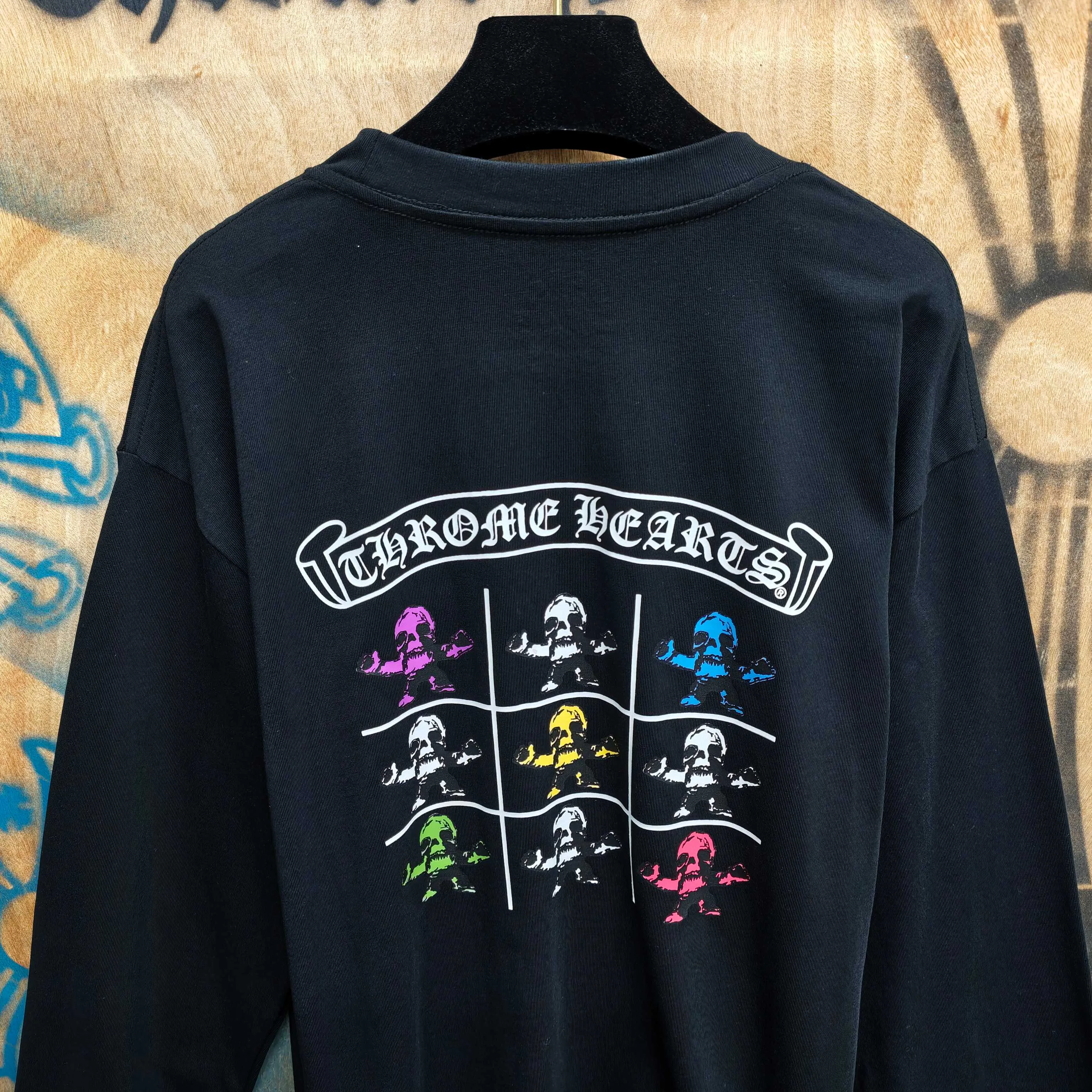 Лонгсливы Мужские Chrome Hearts 11808780
