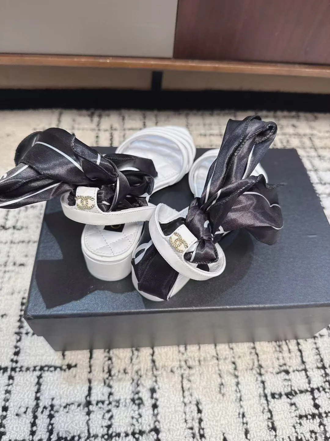 Босоножки Женские Chanel 496255