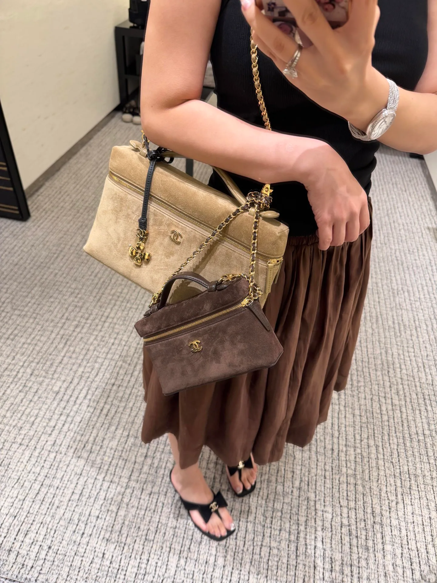 Шлепанцы Женские Chanel 17331165