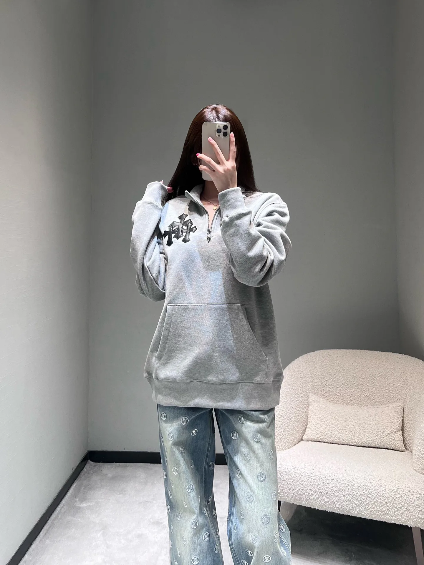 Свитшоты И Худи Женские Chrome Hearts 387727