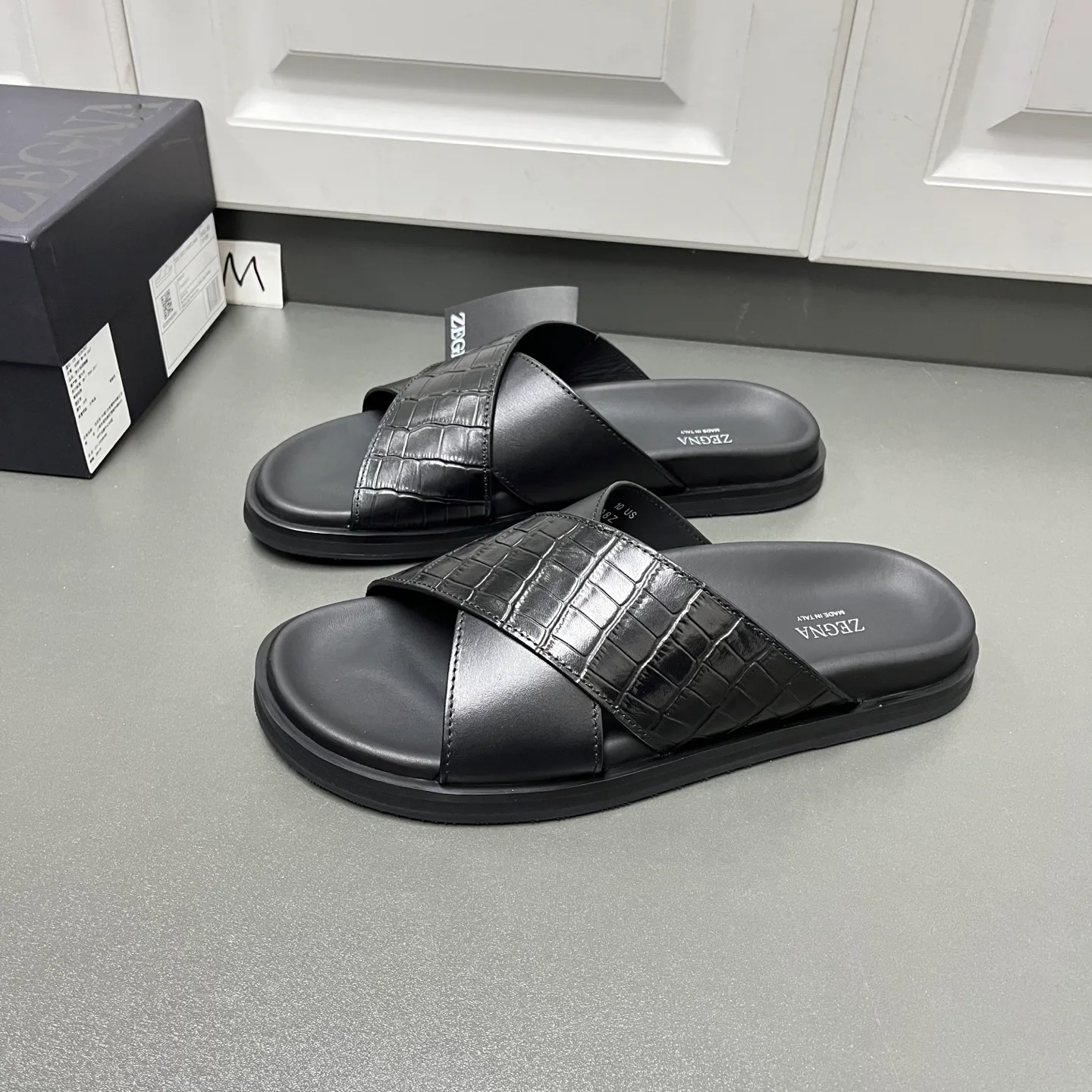 Шлепанцы Мужские Zegna 30415