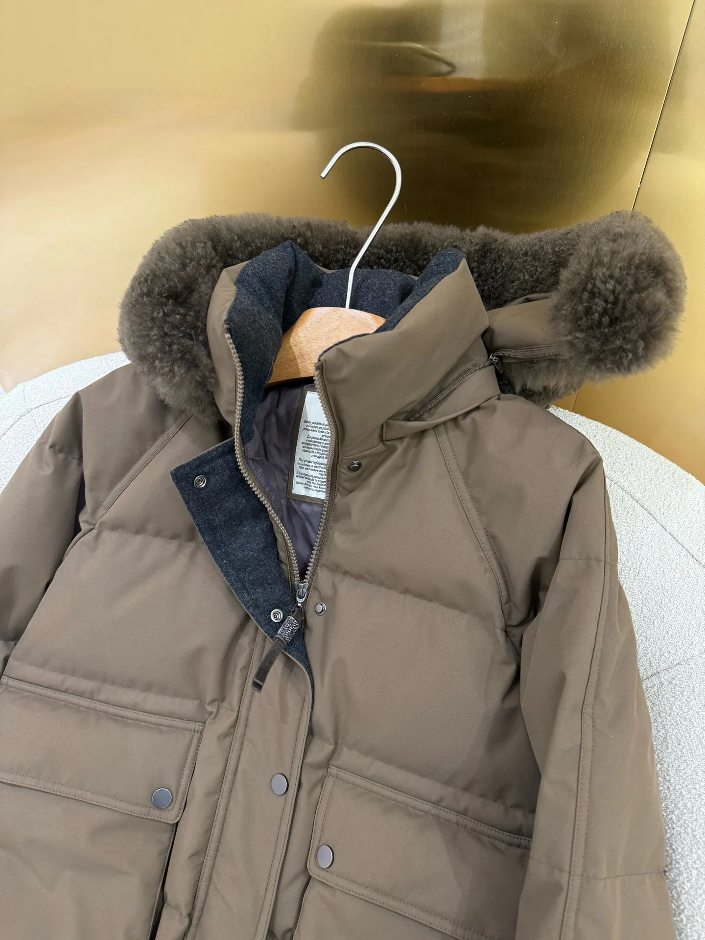 Куртки И Пуховики Женские Brunello Cucinelli 1069467