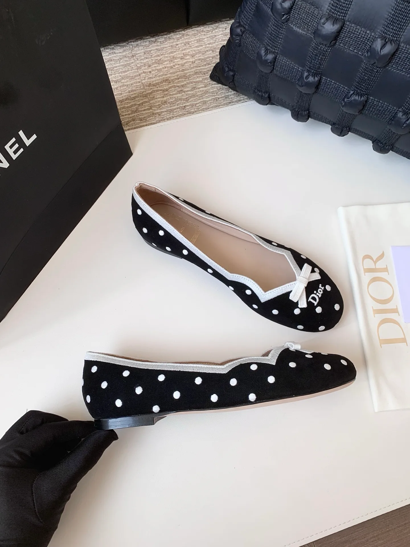 Балетки Женские Christian Dior 18167743