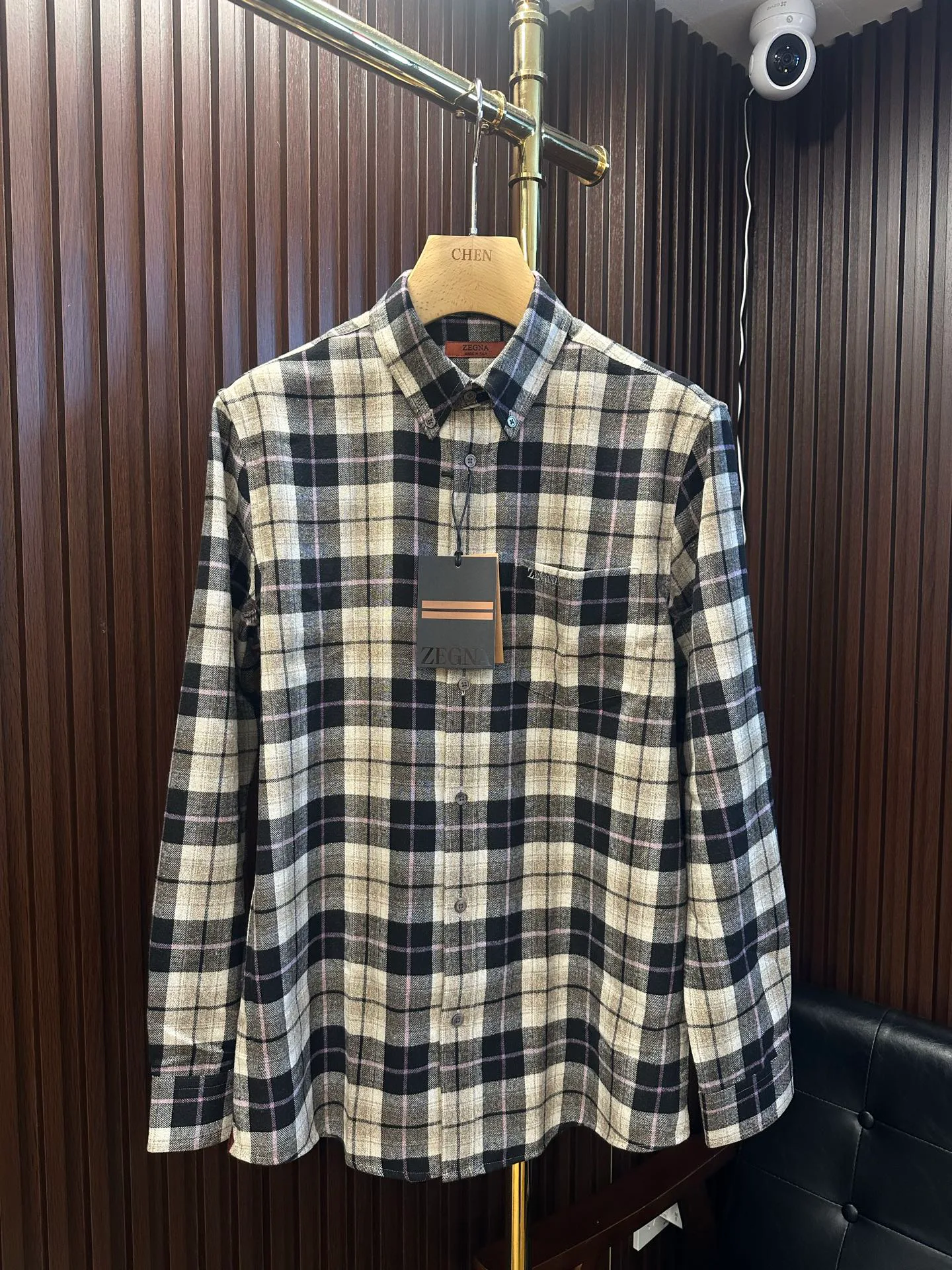 Рубашки Мужские Zegna 11383599