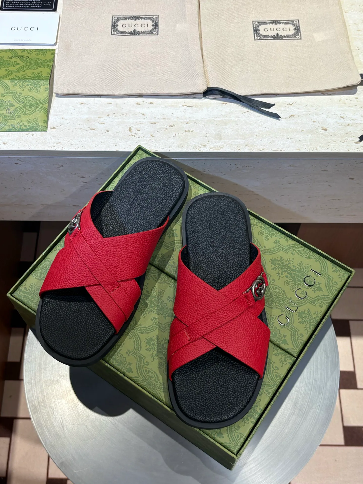 Сандалии Мужские Gucci 13164581