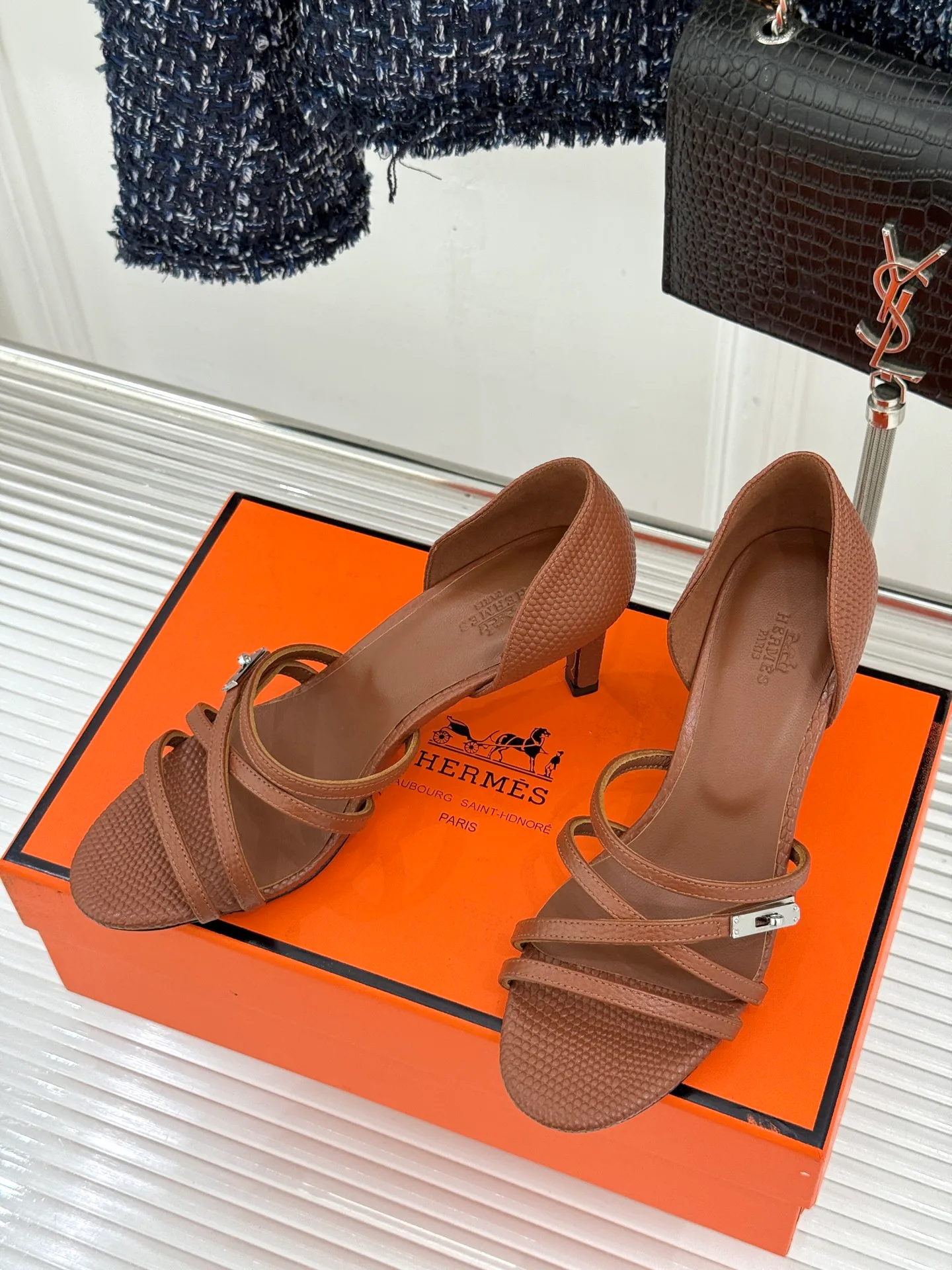 Босоножки Женские Hermes 13465492