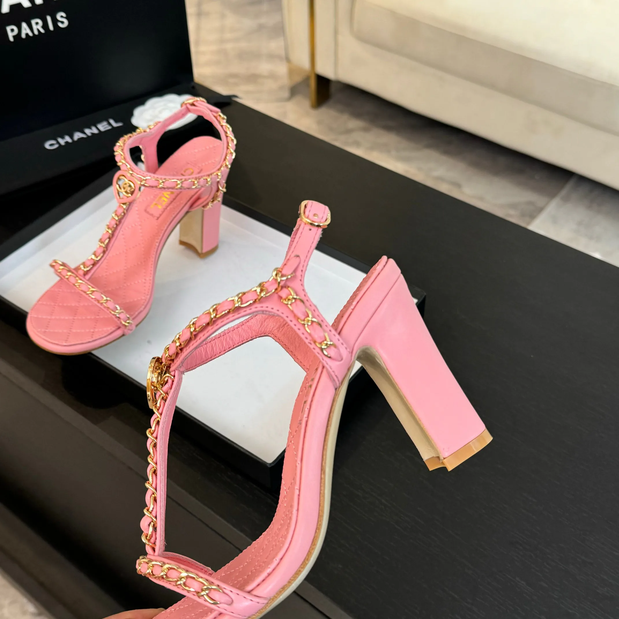 Босоножки Женские Chanel 11414406