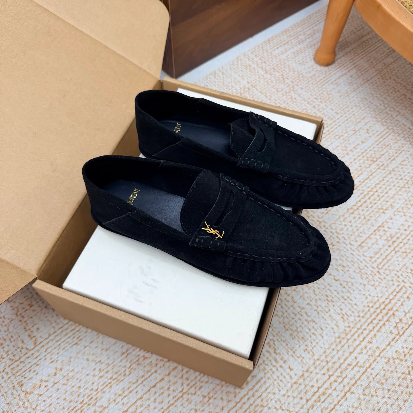 Лоферы И Мокасины Женские Saint Laurent 18104179
