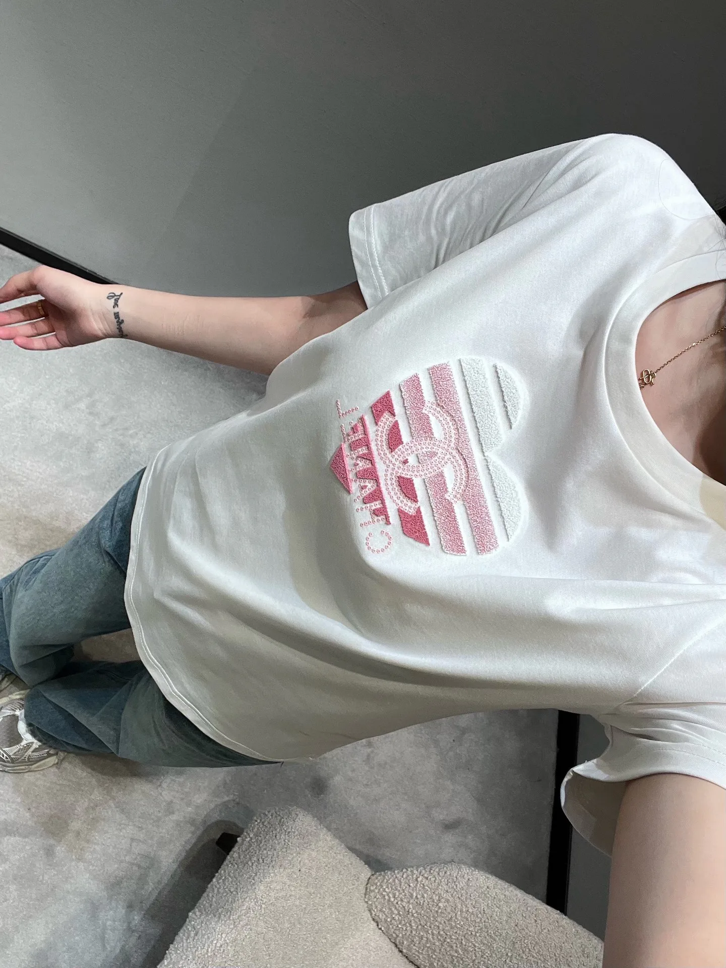 Футболки Женские Chanel 5072463