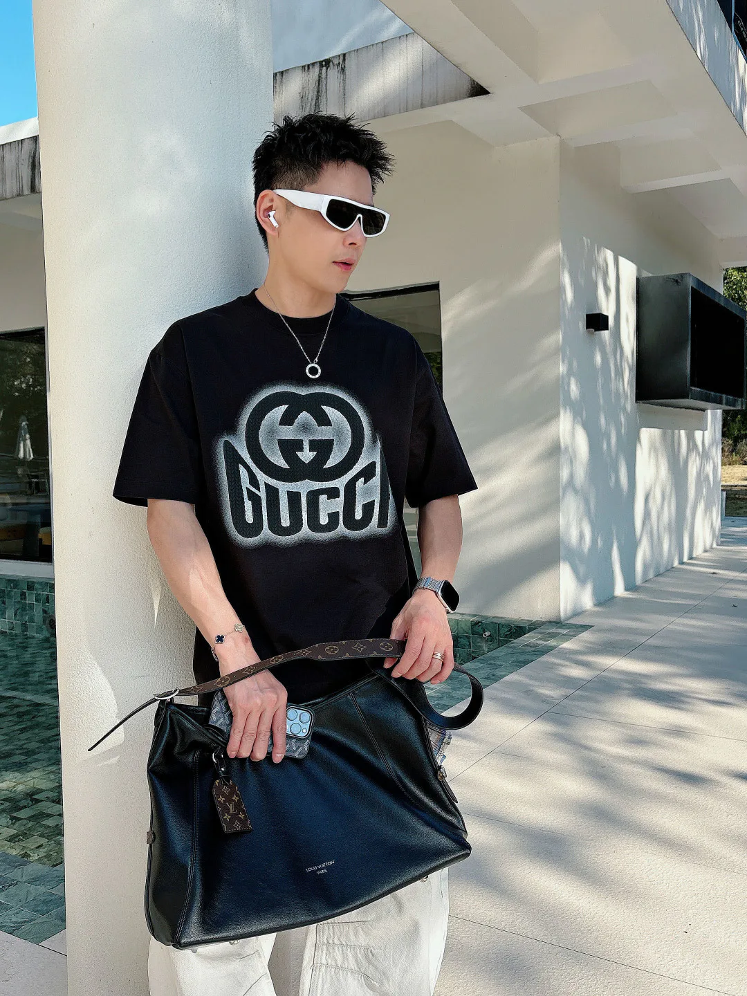 Футболки Мужские Gucci 9465260
