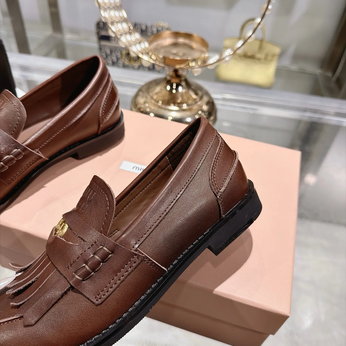 Лоферы И Мокасины Женские Miu Miu 18366849