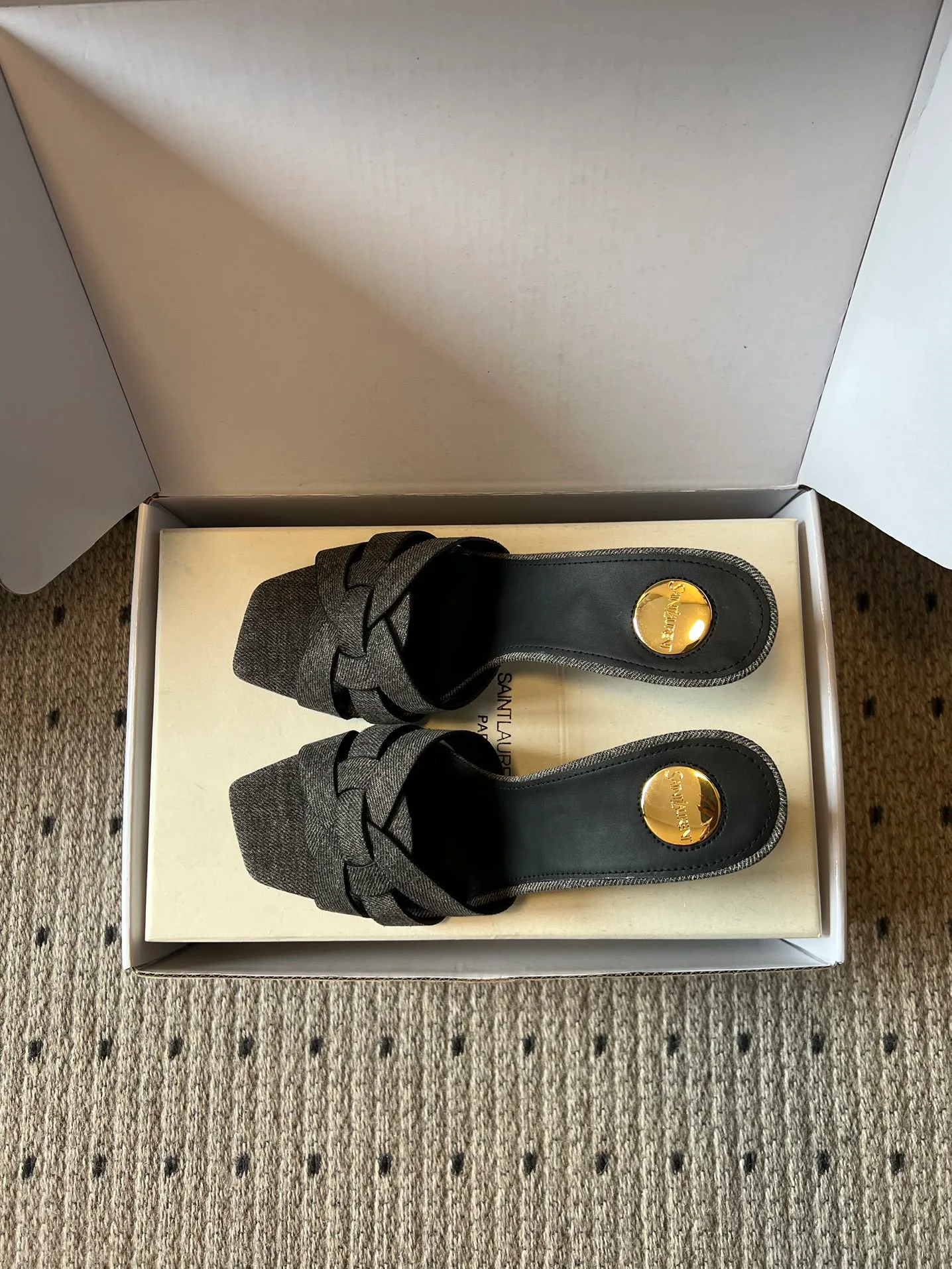 Босоножки Женские Saint Laurent 11239397