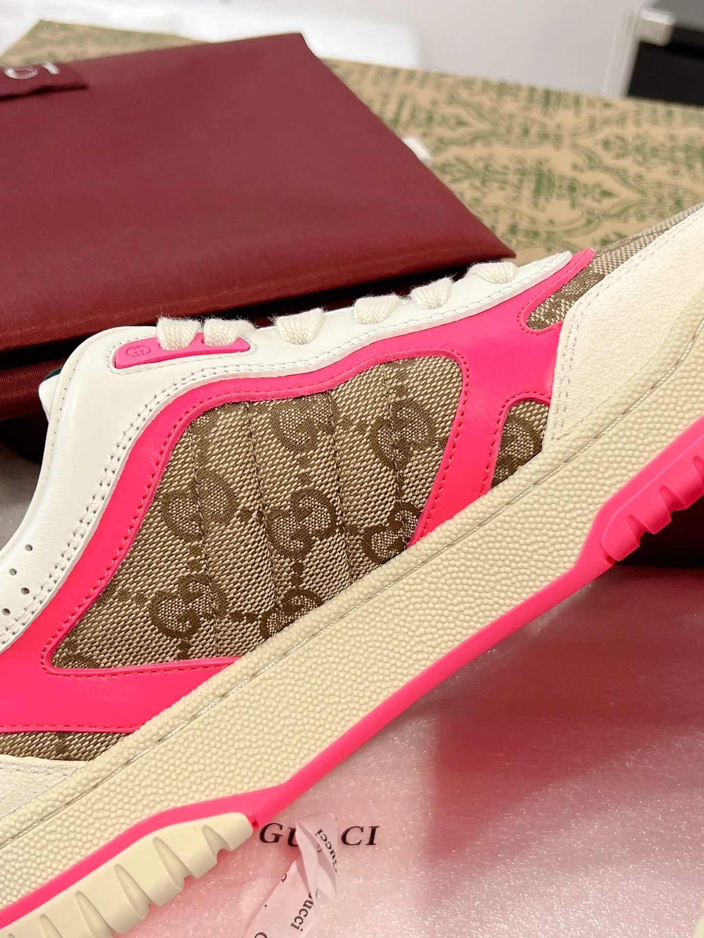 Кроссовки Женские Gucci 458076