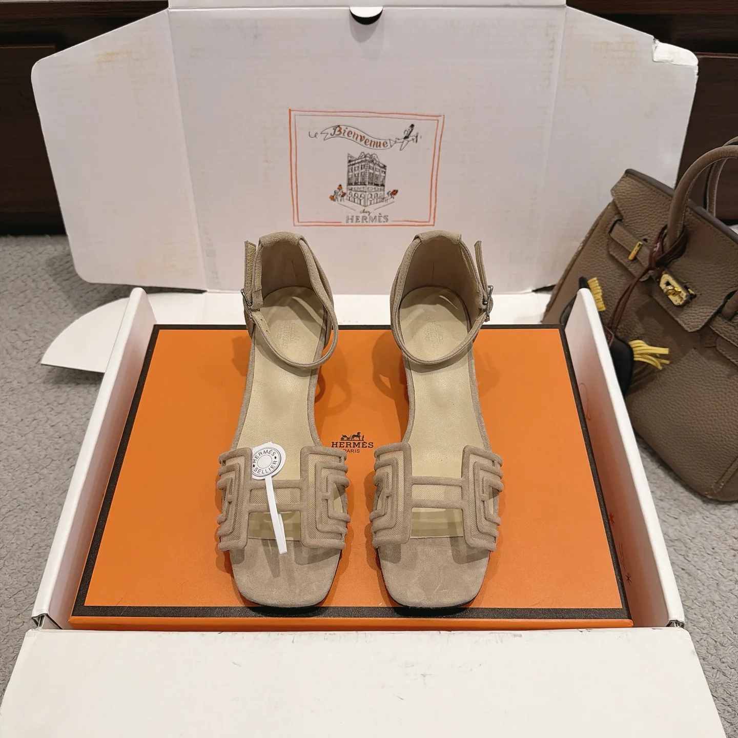 Босоножки Женские Hermes 17658145