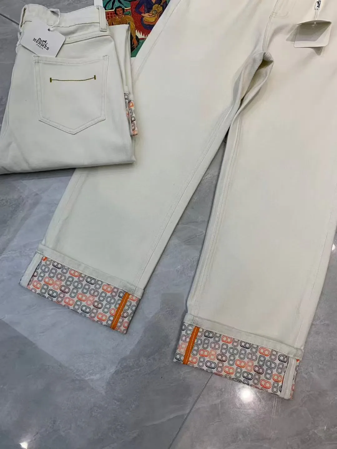 Джинсы Женские Hermes 1698611