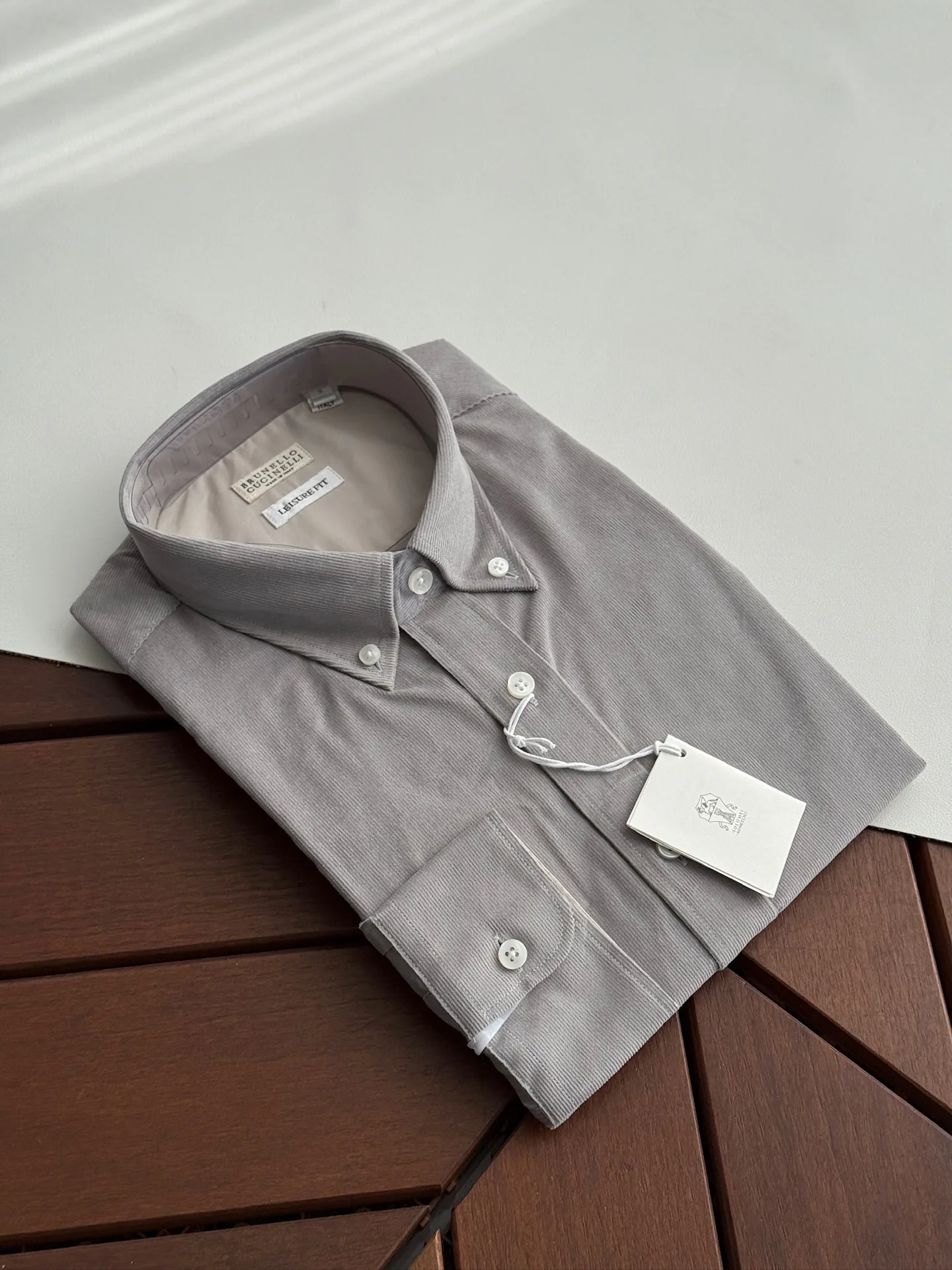 Рубашки Мужские Brunello Cucinelli 10629449