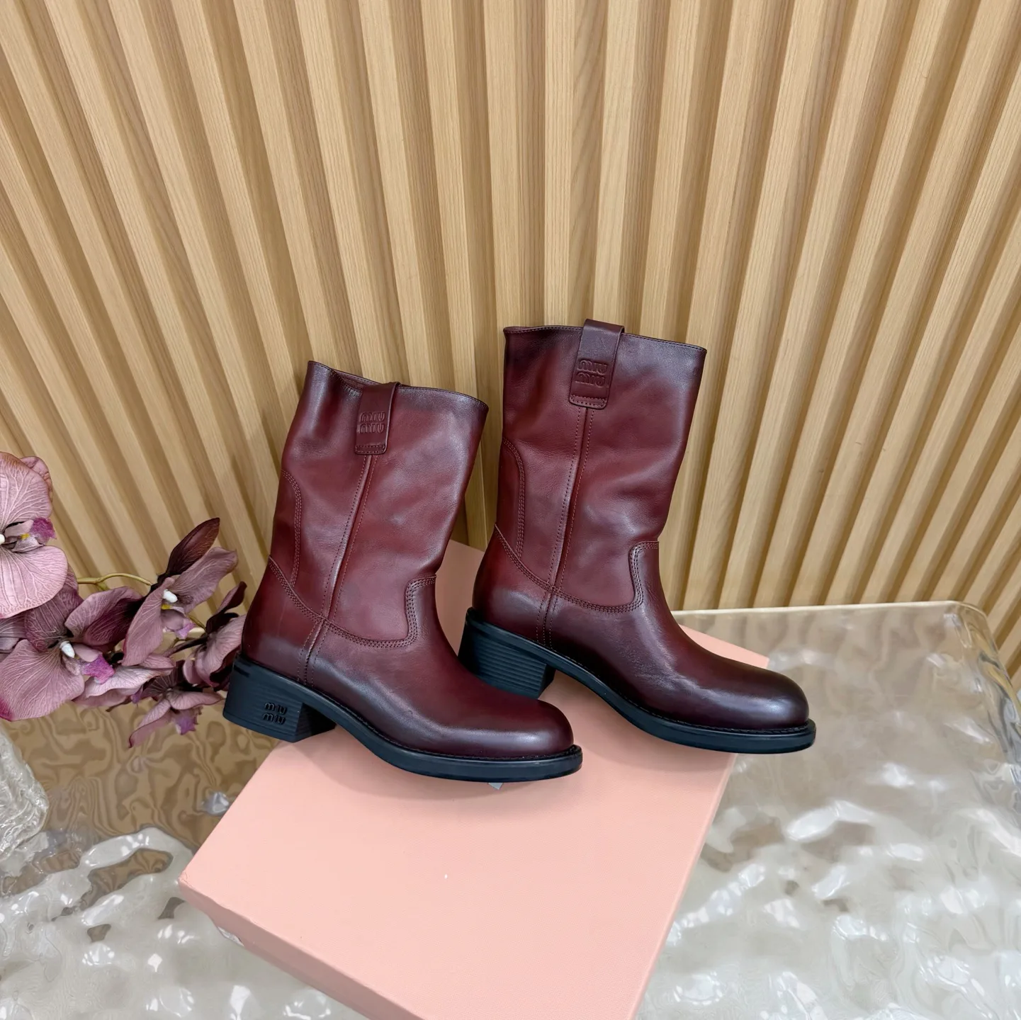 Сапоги Женские Miu Miu 18235409