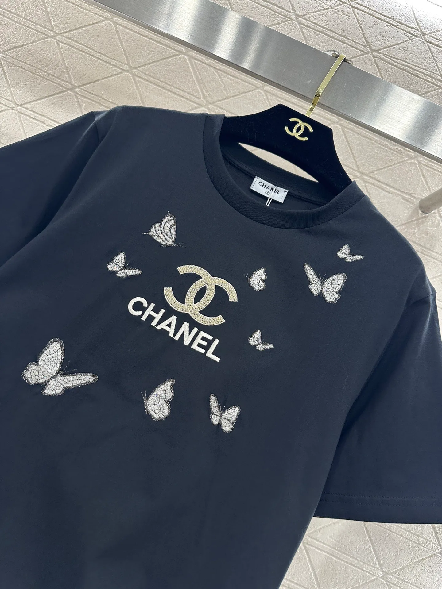 Футболки Женские Chanel 1273505