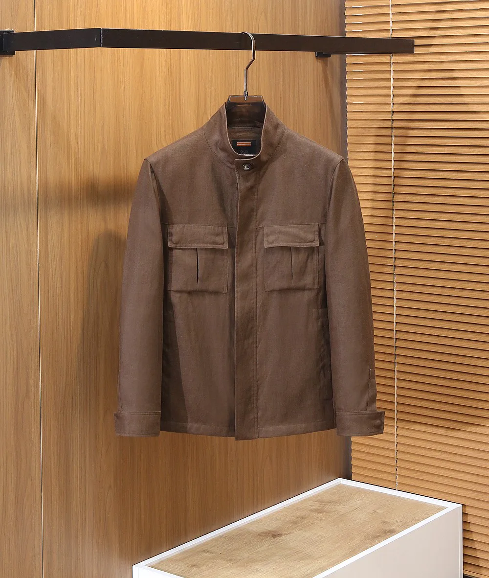 Рубашки Мужские Zegna 11865322