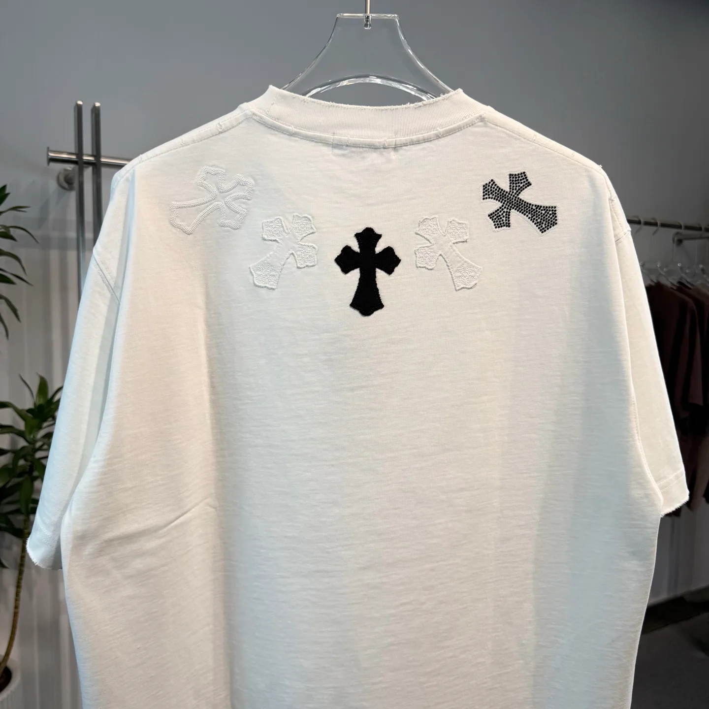 Футболки Женские Chrome Hearts 5059371