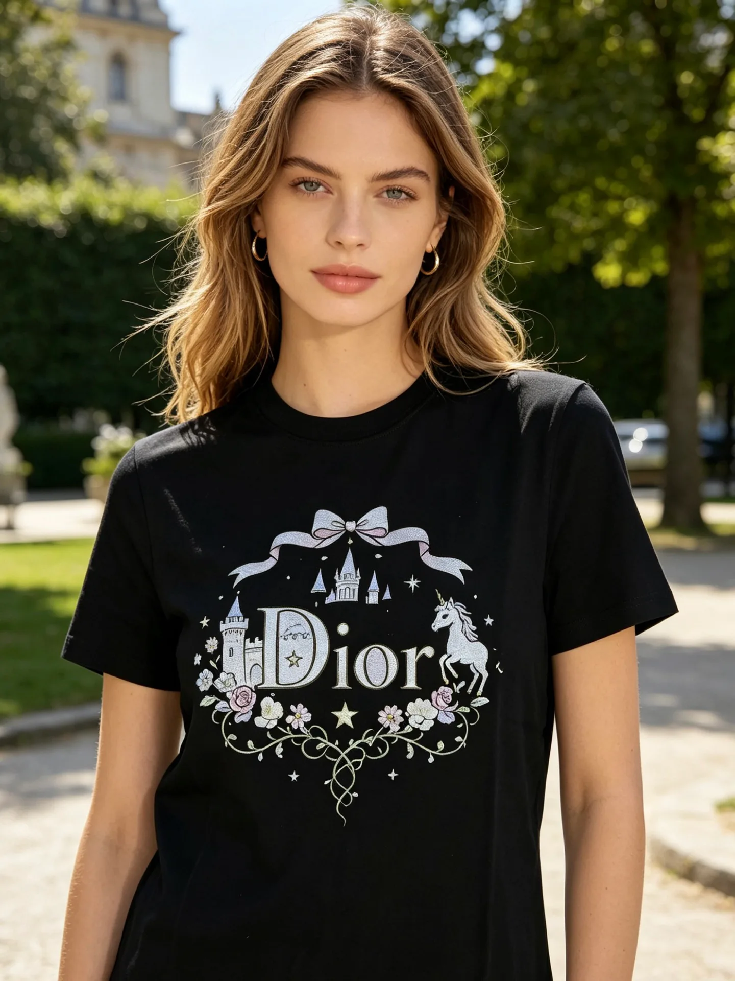 Футболки Женские Christian Dior 13076355