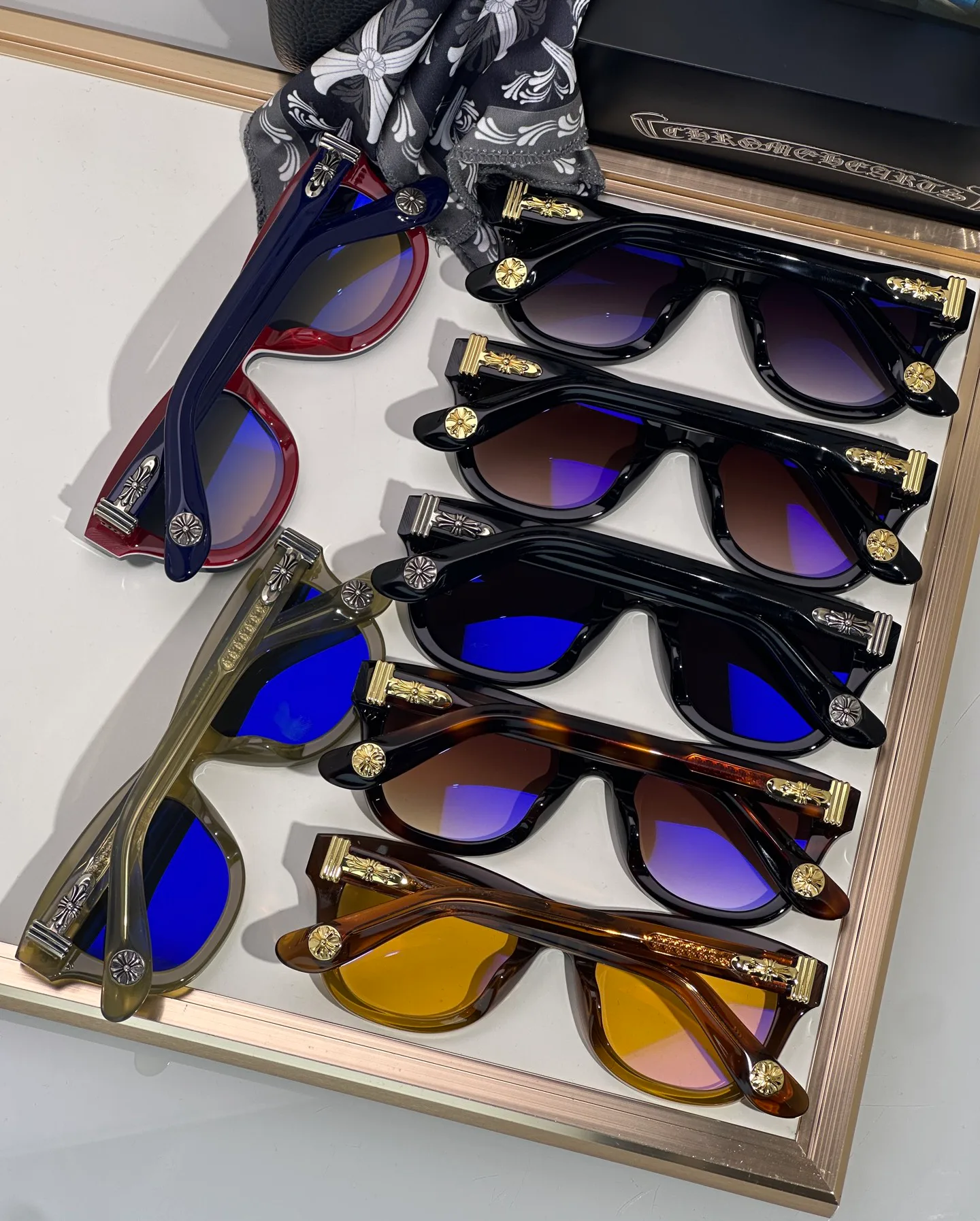 Очки Chrome Hearts 3033980