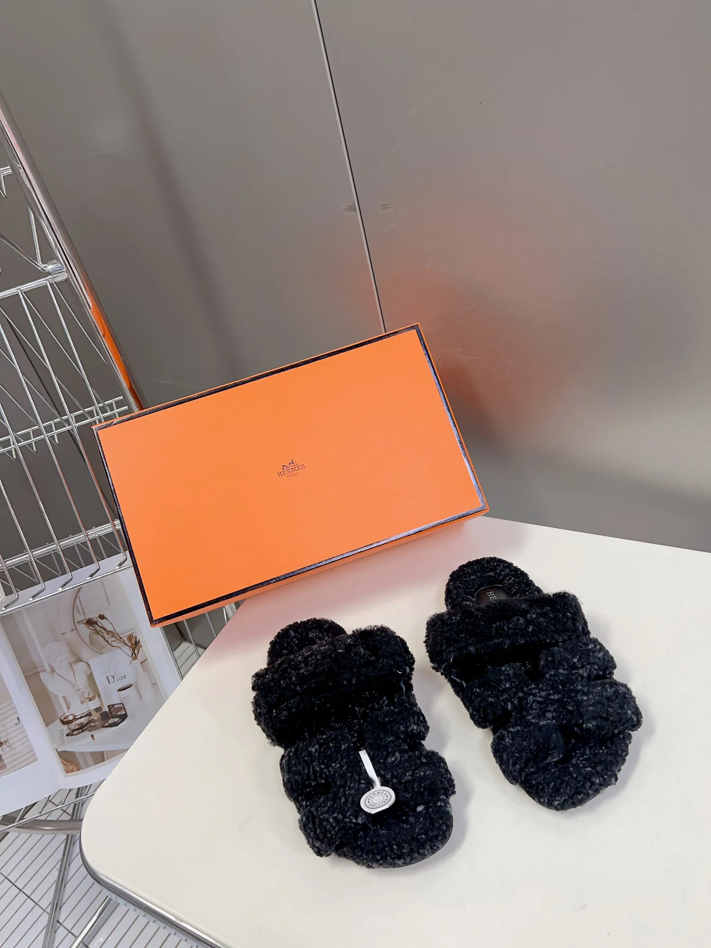 Тапочки Женские Hermes 68429