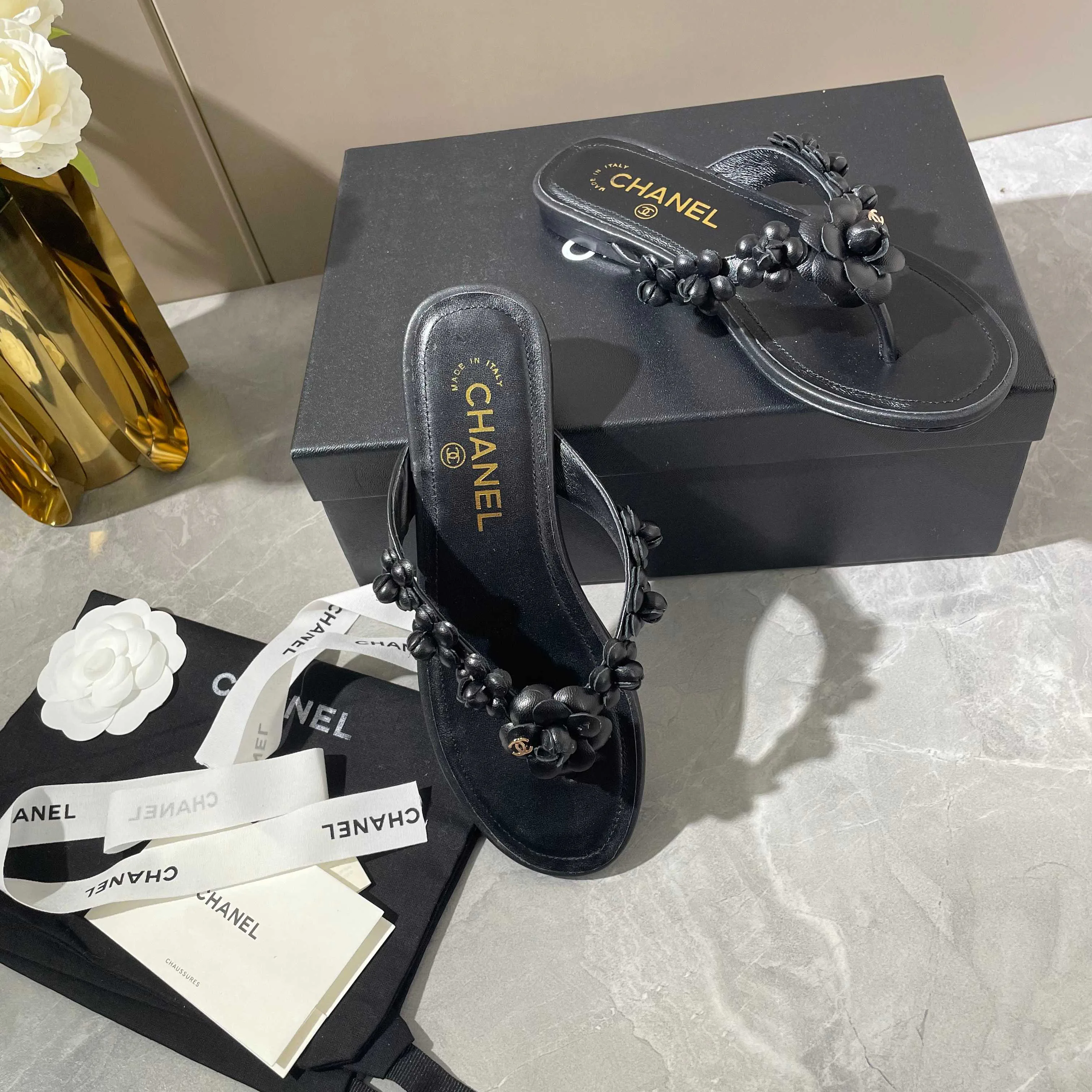 Шлепанцы Женские Chanel 17947070