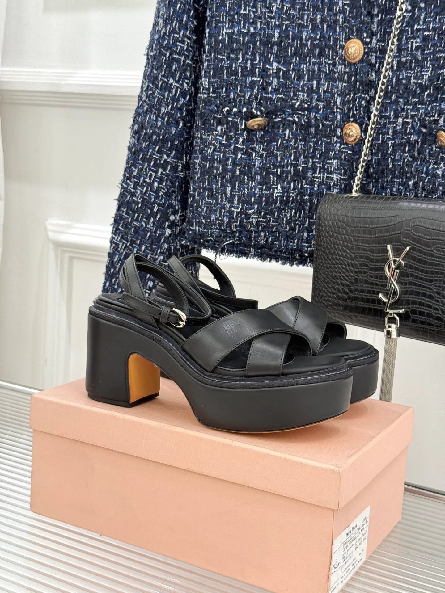 Босоножки Женские Miu Miu 11808997