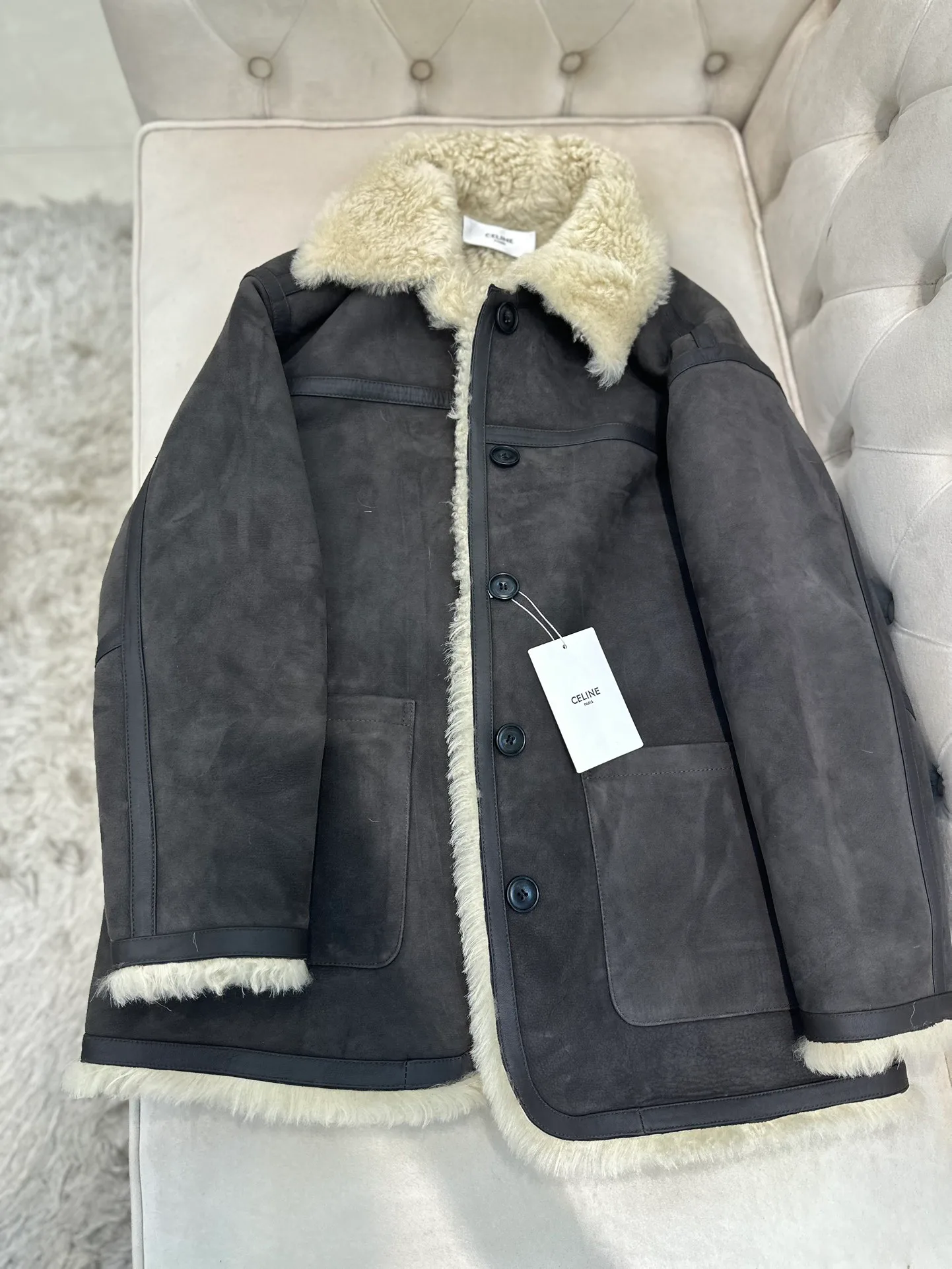 Куртки И Пуховики Женские Celine 393865