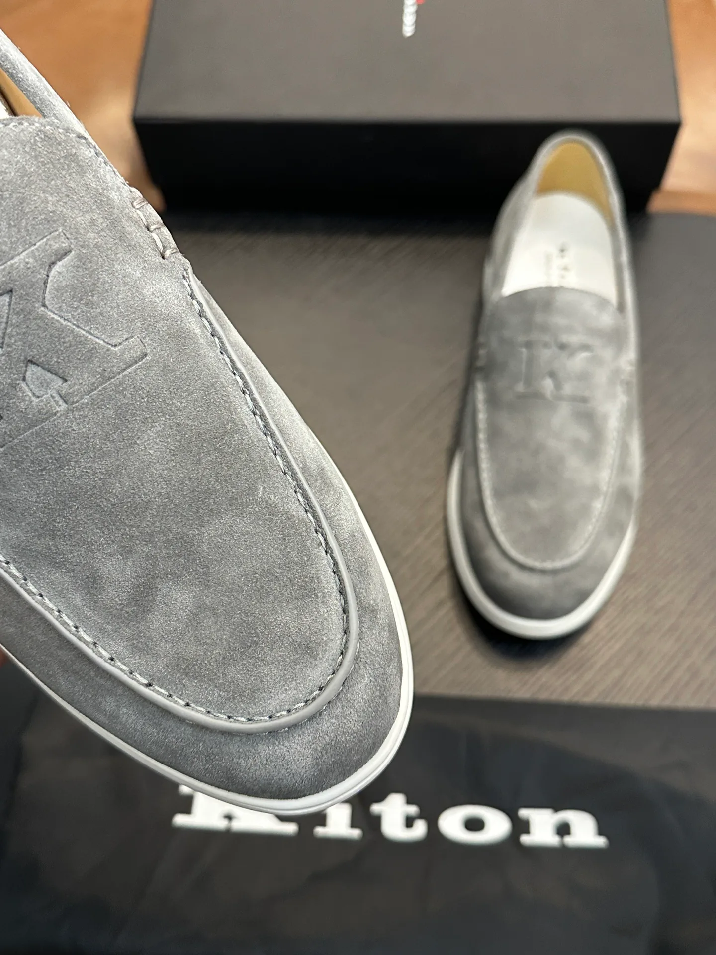 Лоферы И Туфли Мужские Kiton 405073