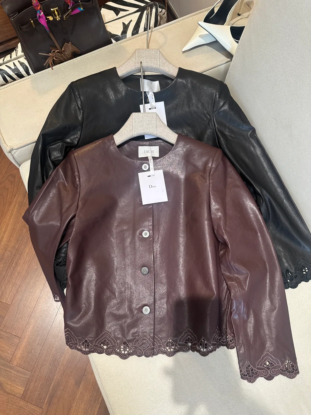 Кожаные Куртки И Дублёнки Женские Christian Dior 17766318