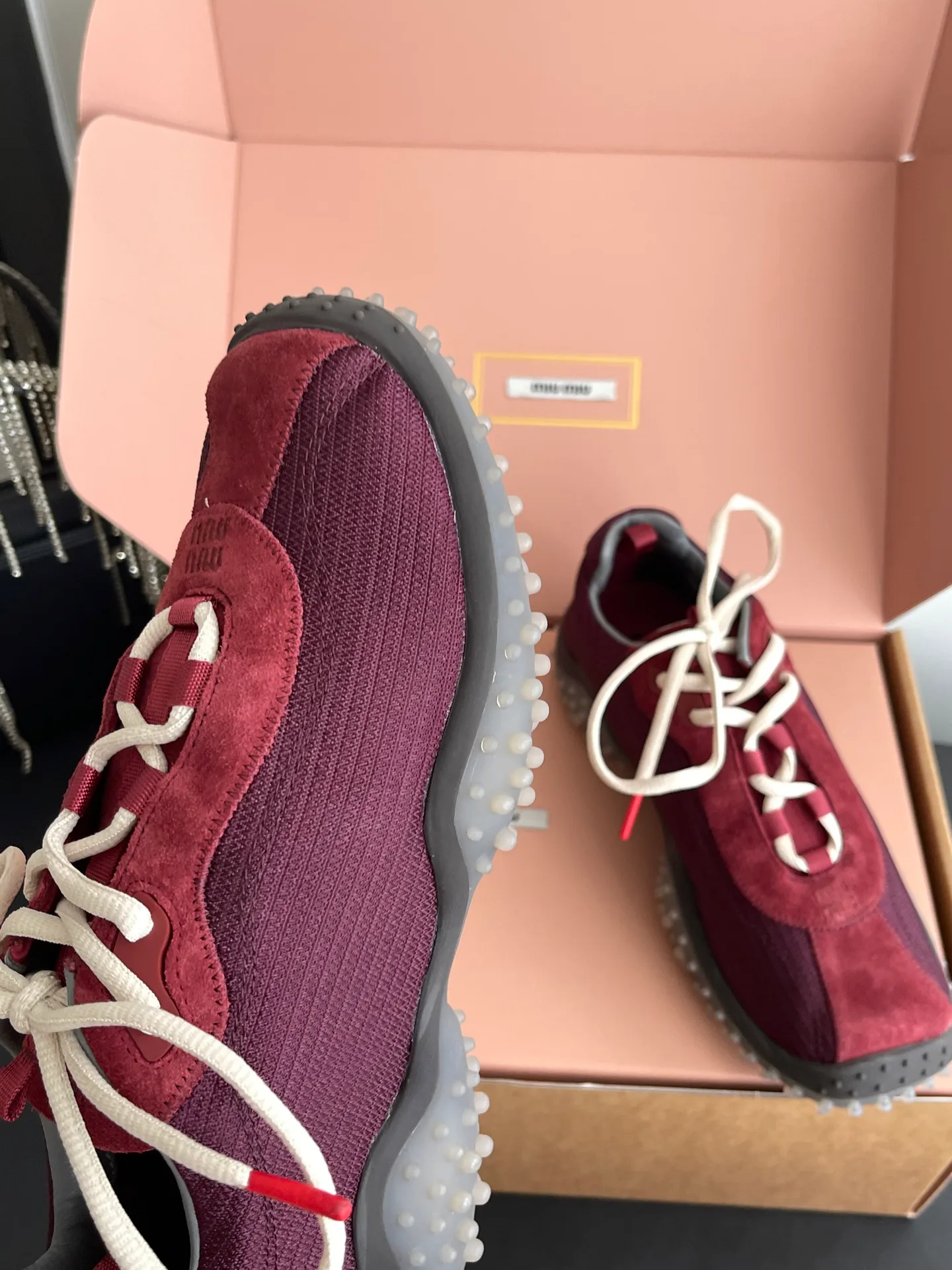 Кроссовки Женские Miu Miu 17554332