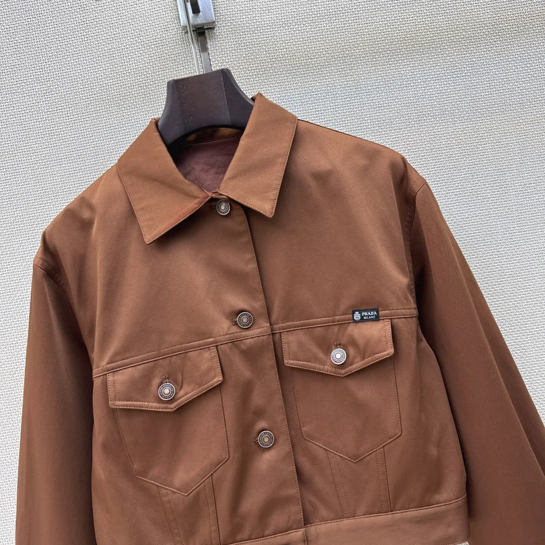 Куртки И Пуховики Женские Prada 18998644