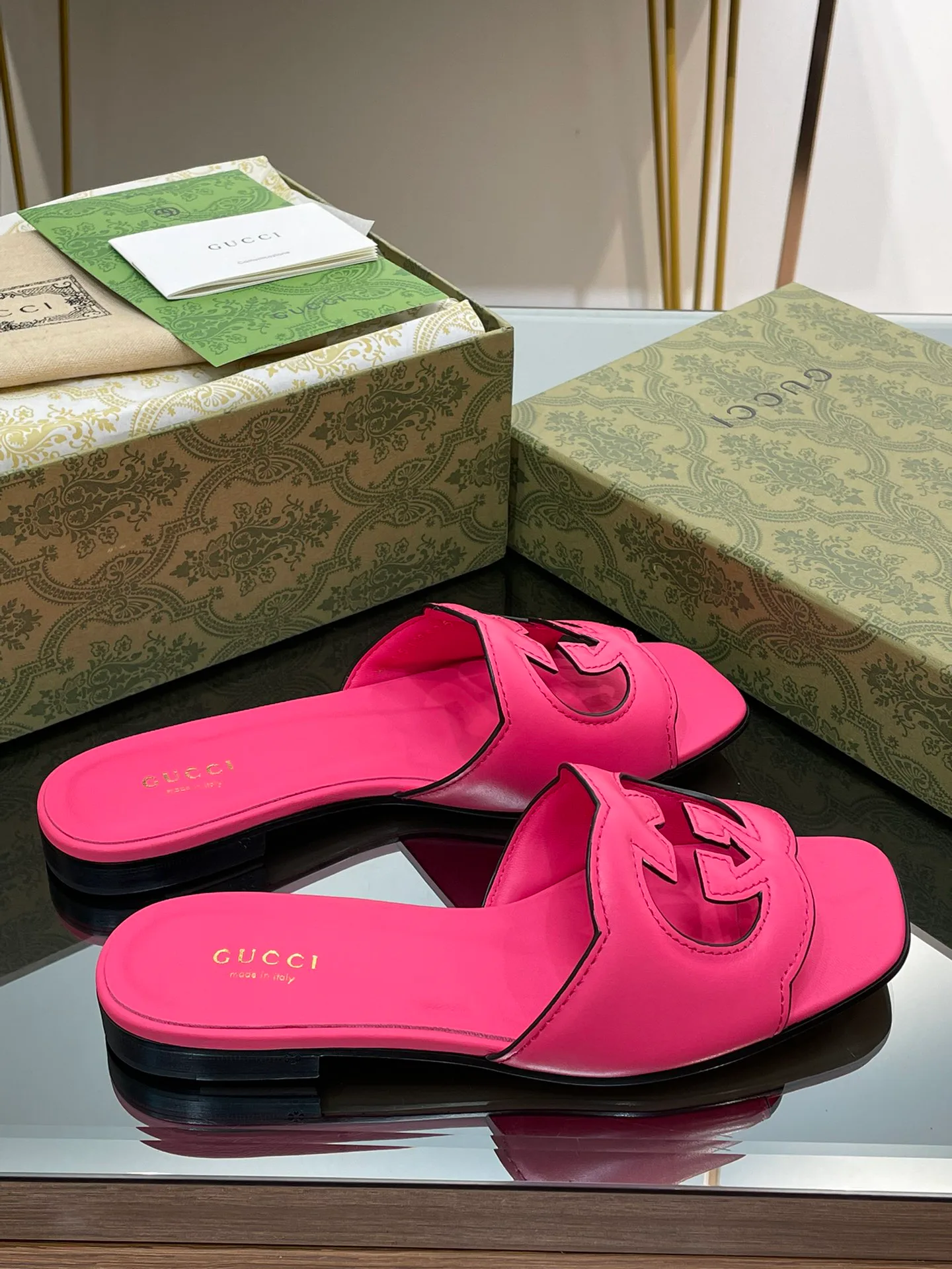 Шлепанцы Женские Gucci 11581