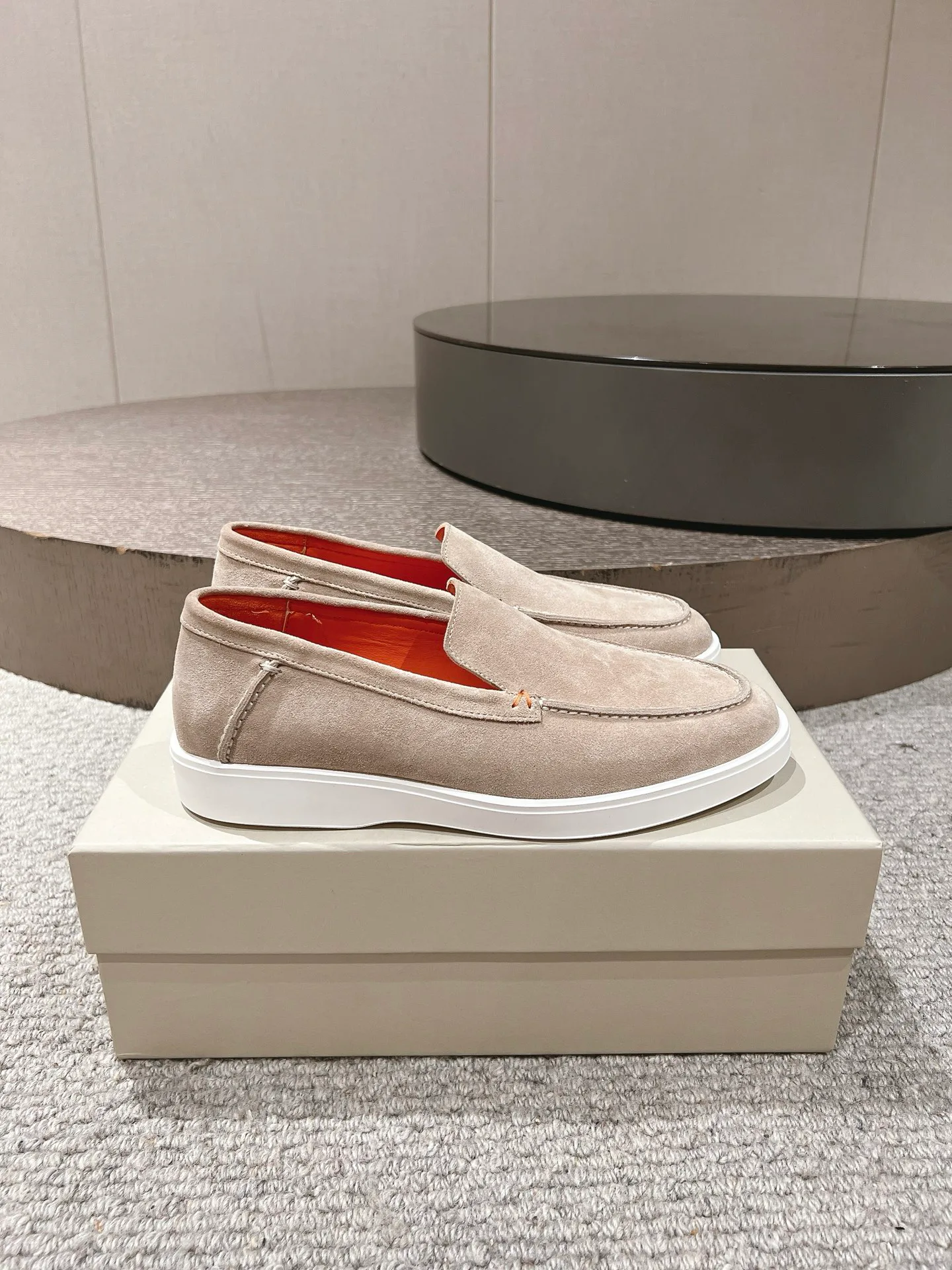 Лоферы И Туфли Мужские Santoni 17409249