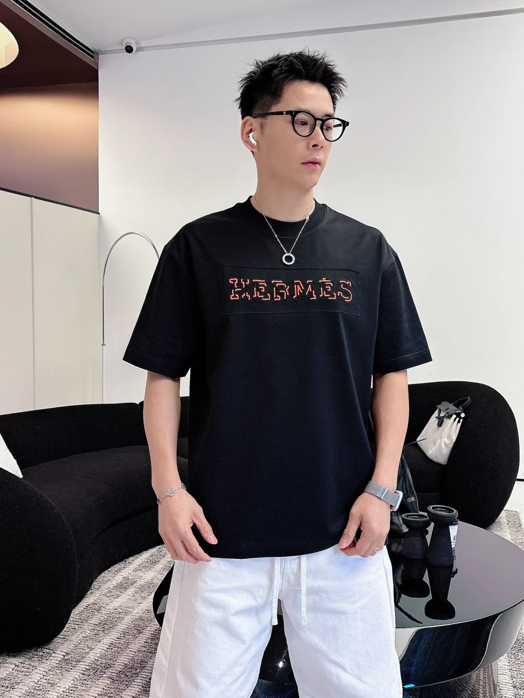 Футболки Мужские Hermes 9465268