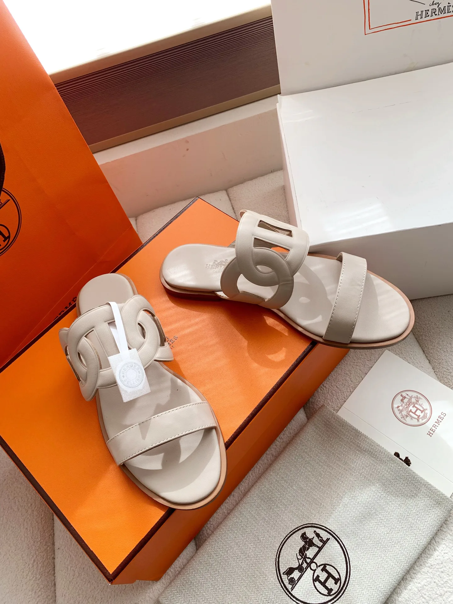 Шлепанцы Женские Hermes 10461978
