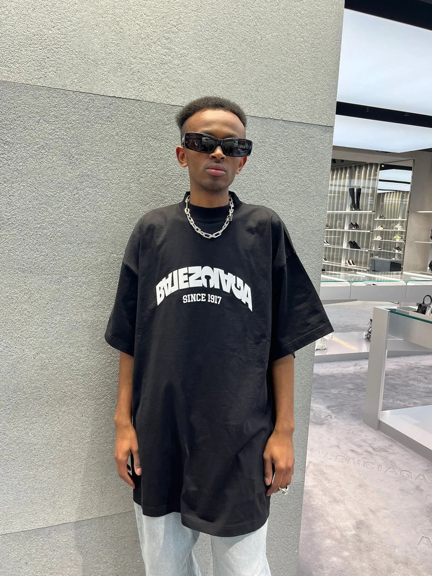 Футболки Мужские Balenciaga 8303