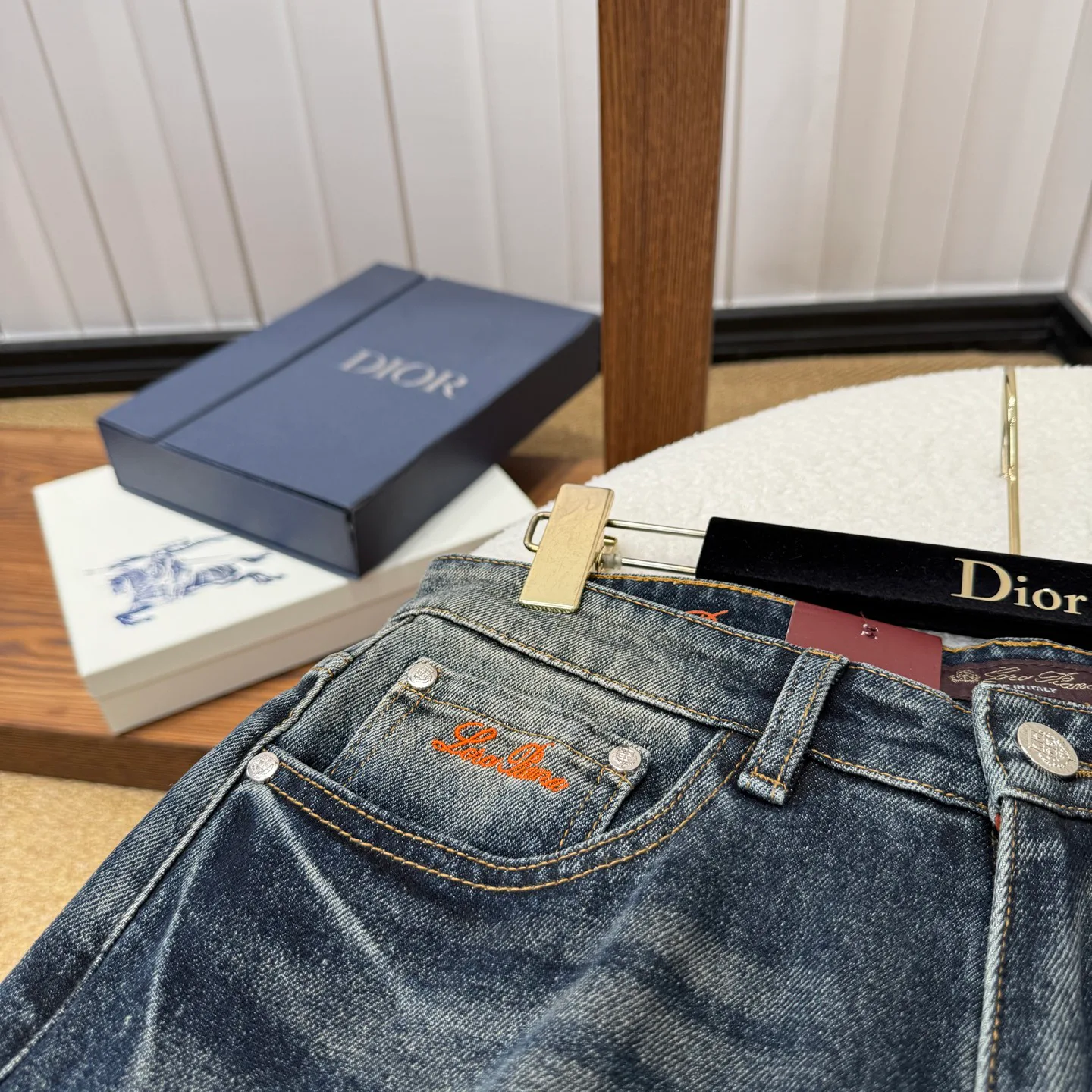 Джинсы Мужские Loro Piana 18029781