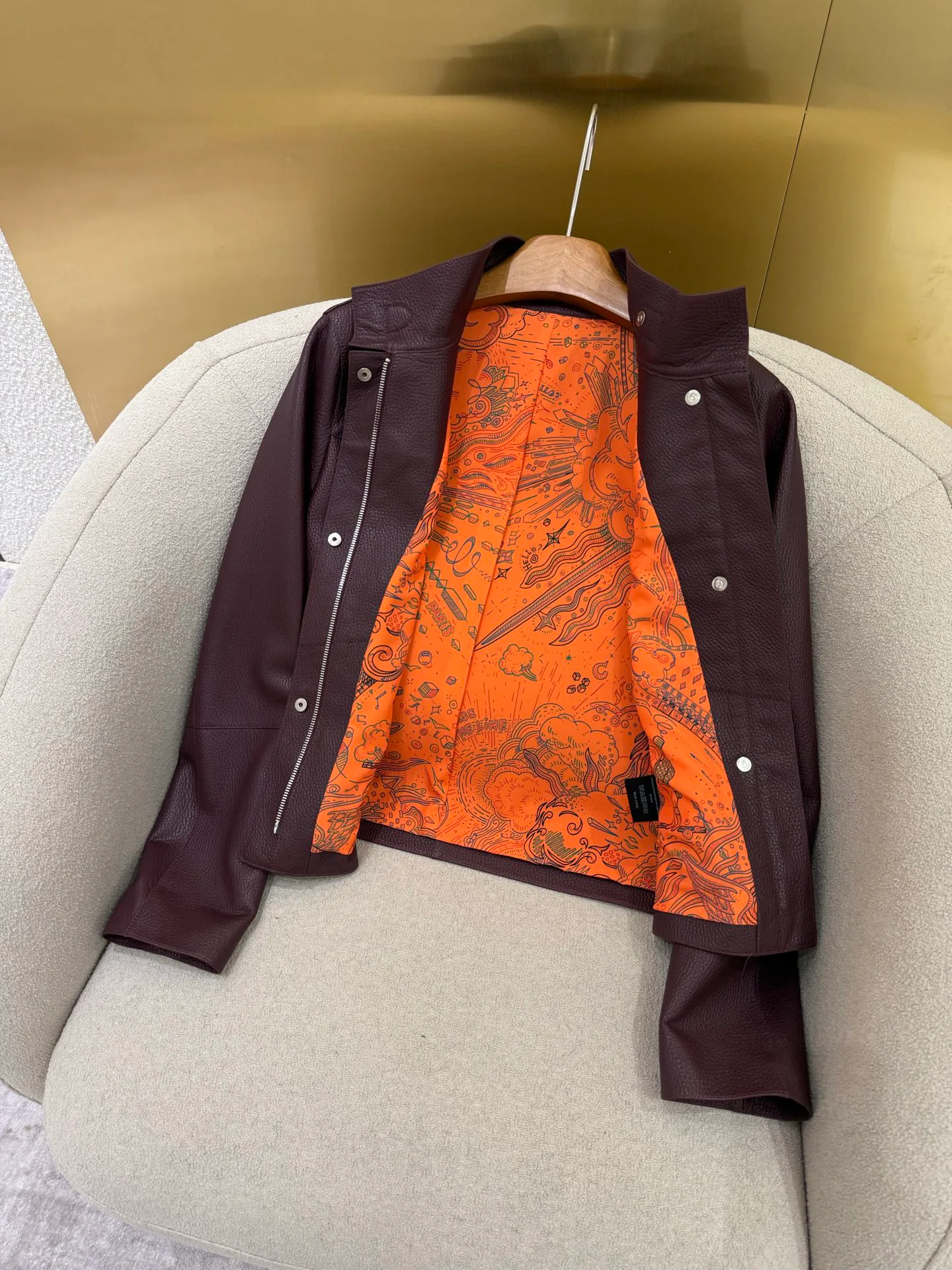 Кожаные Куртки И Дублёнки Женские Hermes 11428935