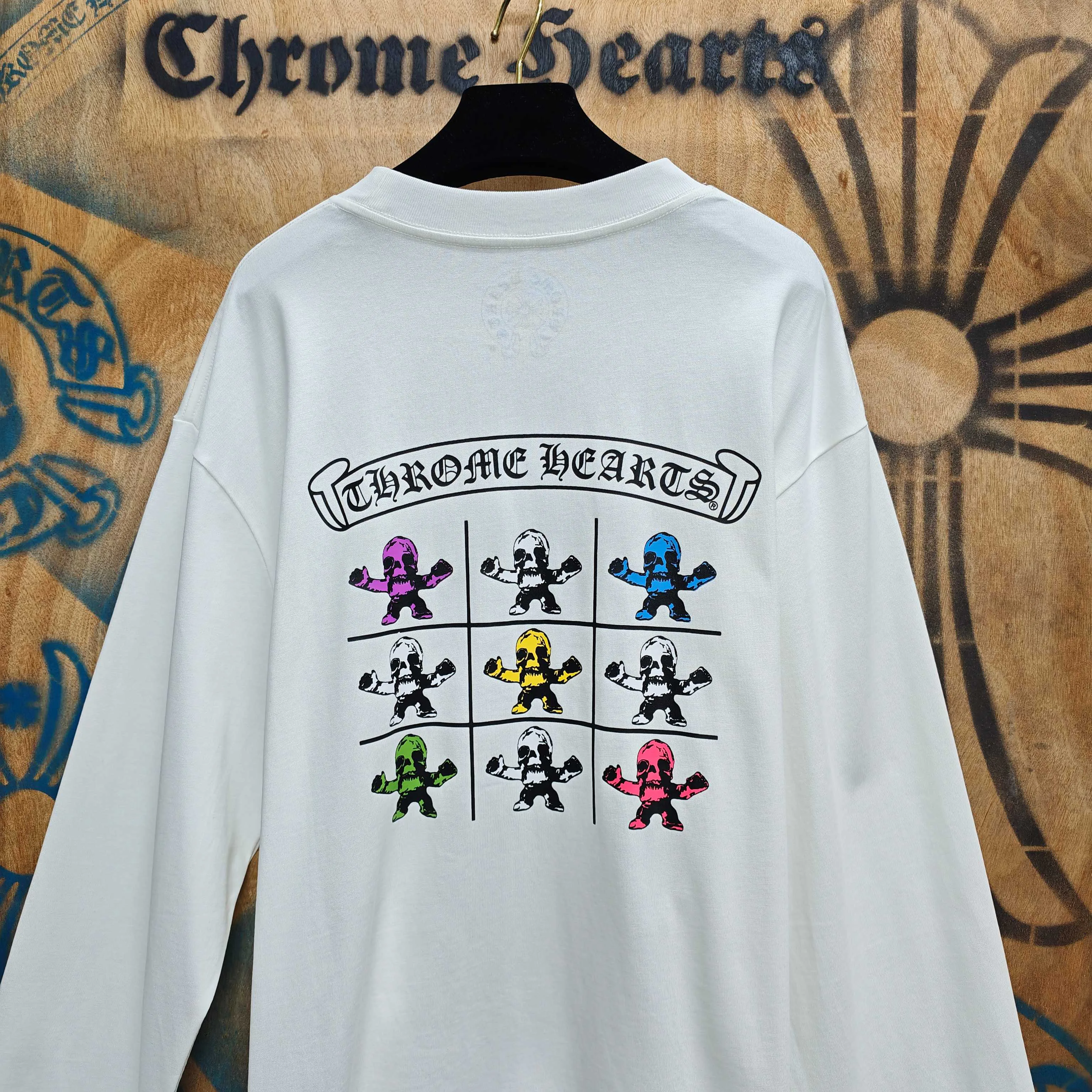 Лонгсливы Мужские Chrome Hearts 11808783
