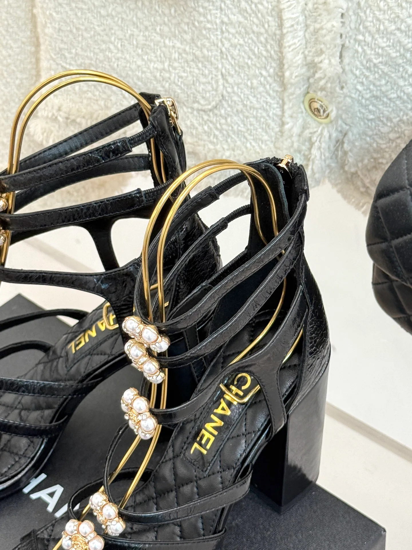 Босоножки Женские Chanel 1655304