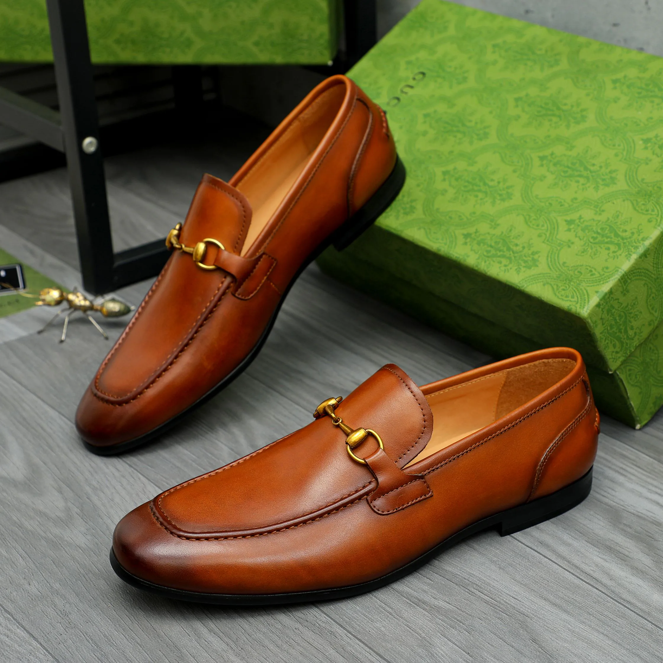 Лоферы И Туфли Мужские Gucci 19559263