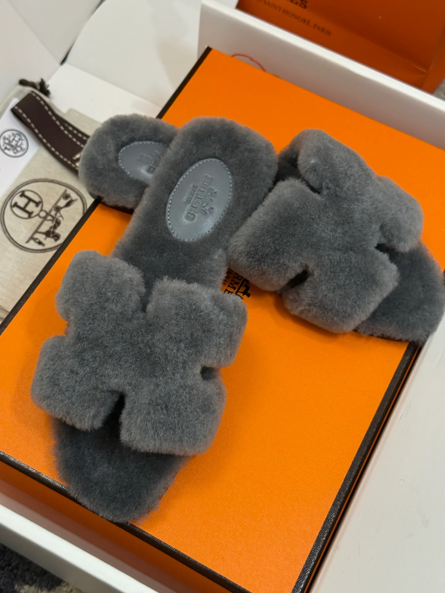 Тапочки Женские Hermes 60703