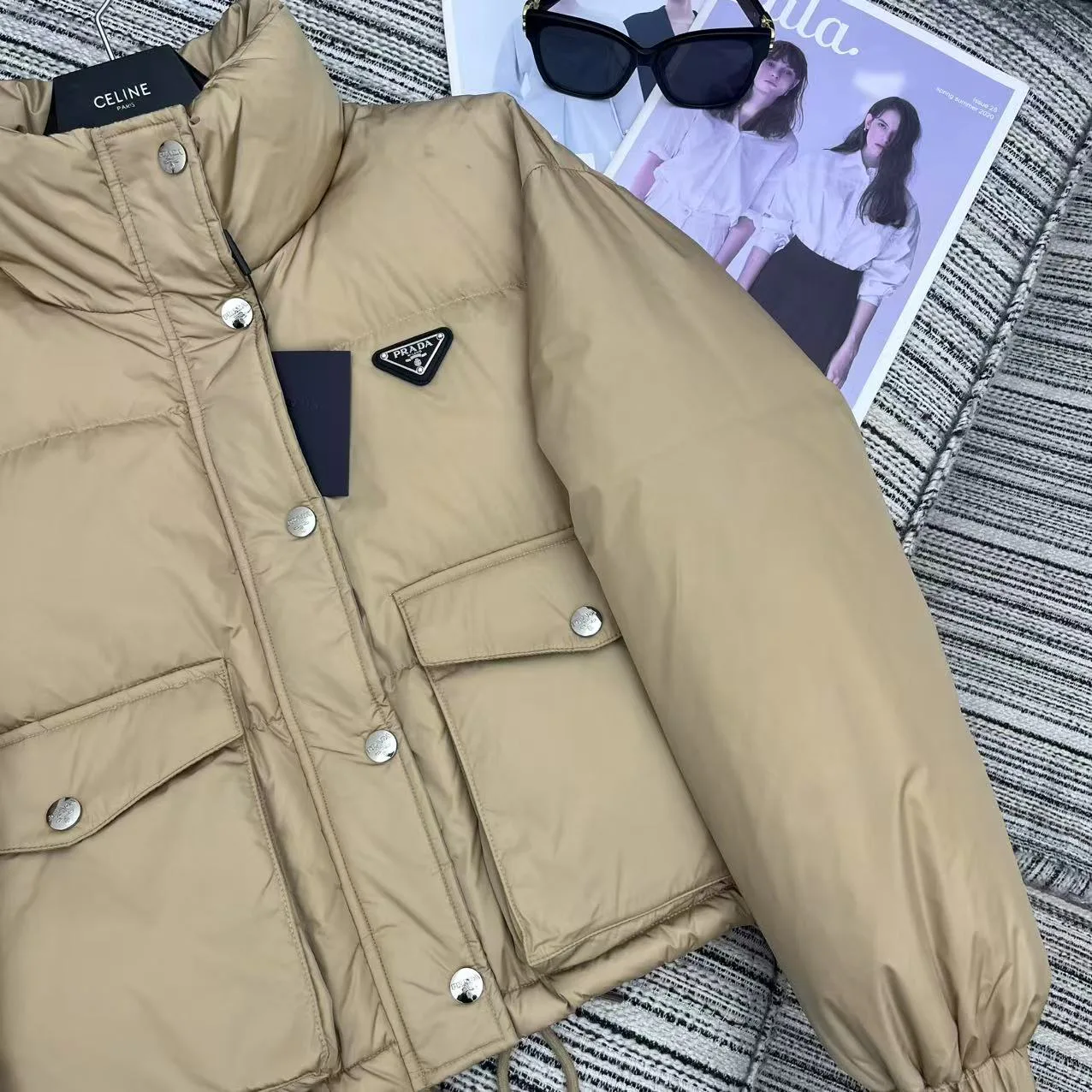 Куртки И Пуховики Женские Prada 792850